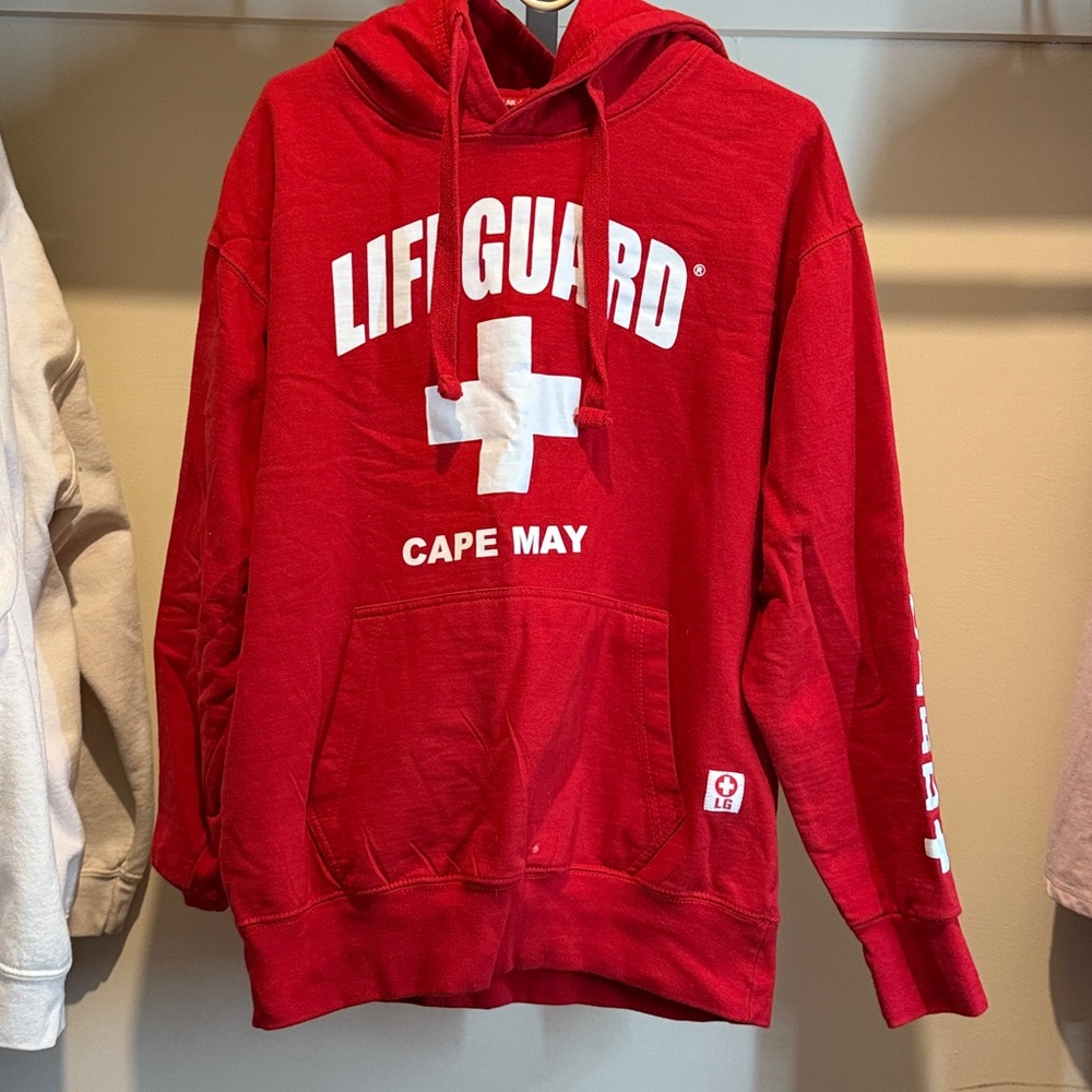 Lifeguard Red Hoodie